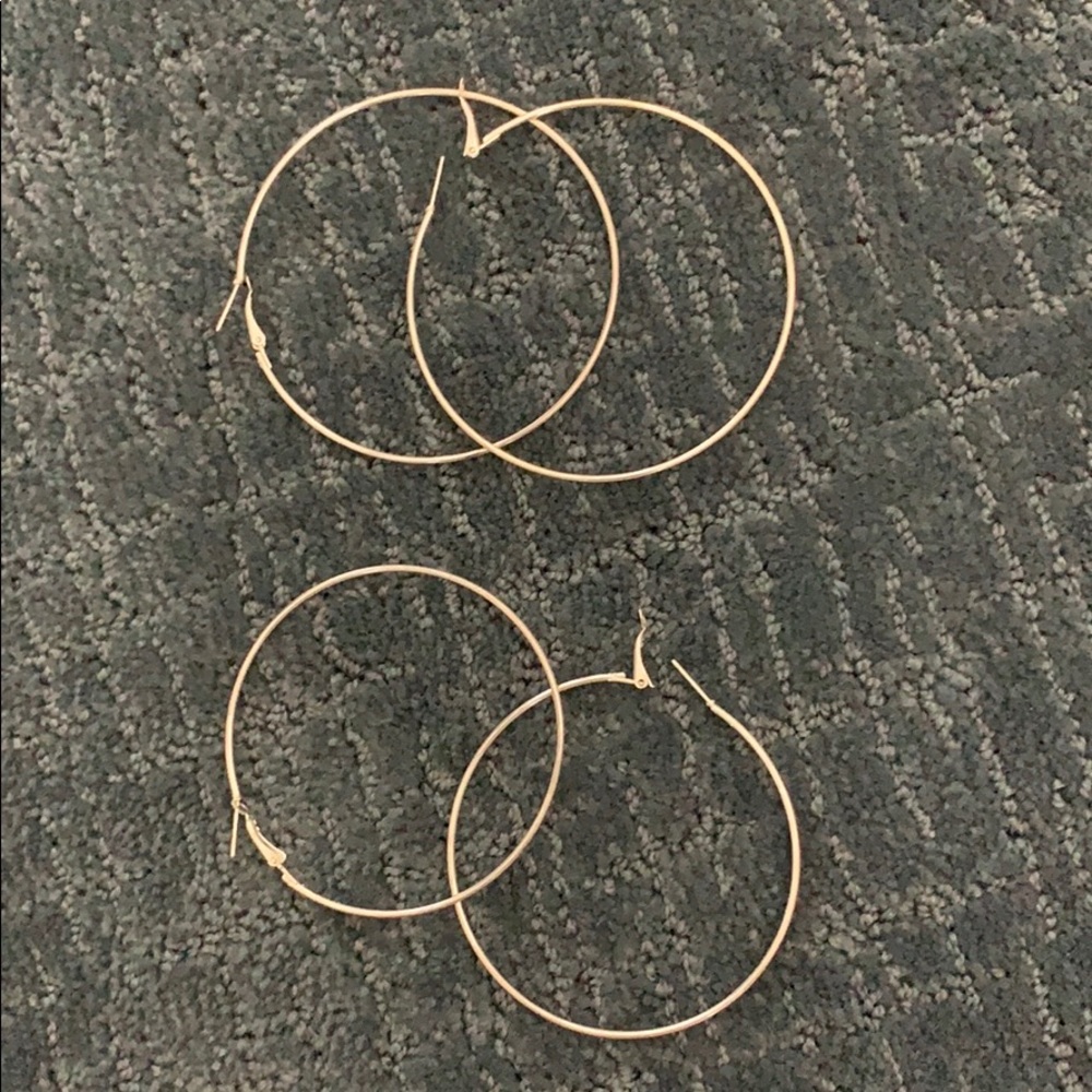 Hoop earrings